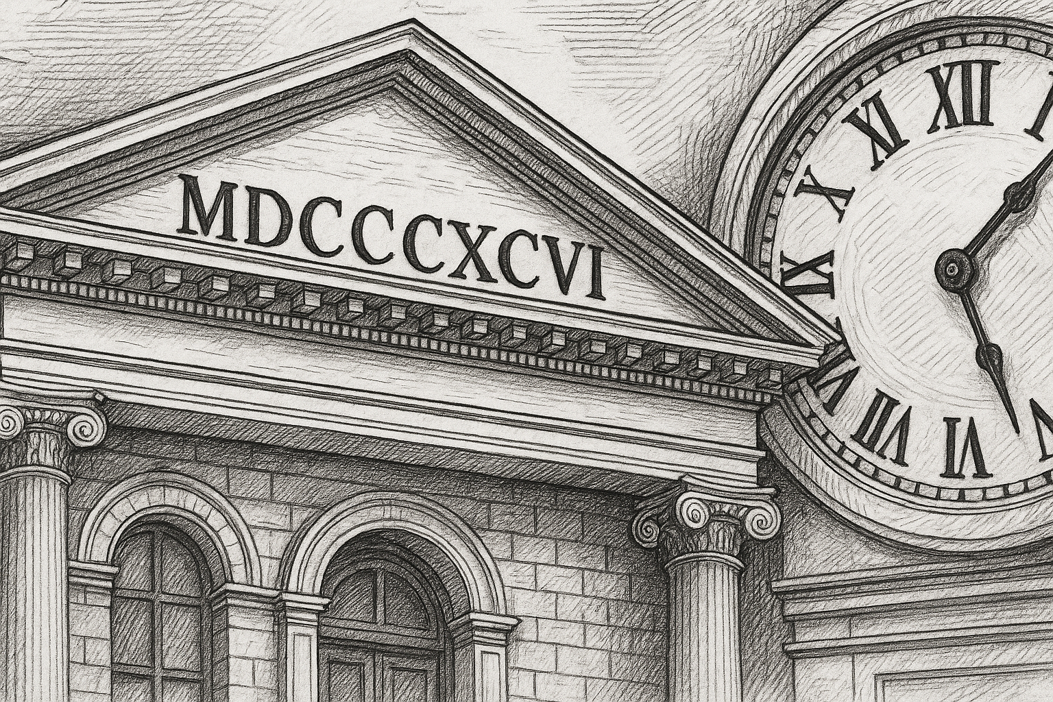 How Roman Numerals Are Used in Architecture and Design