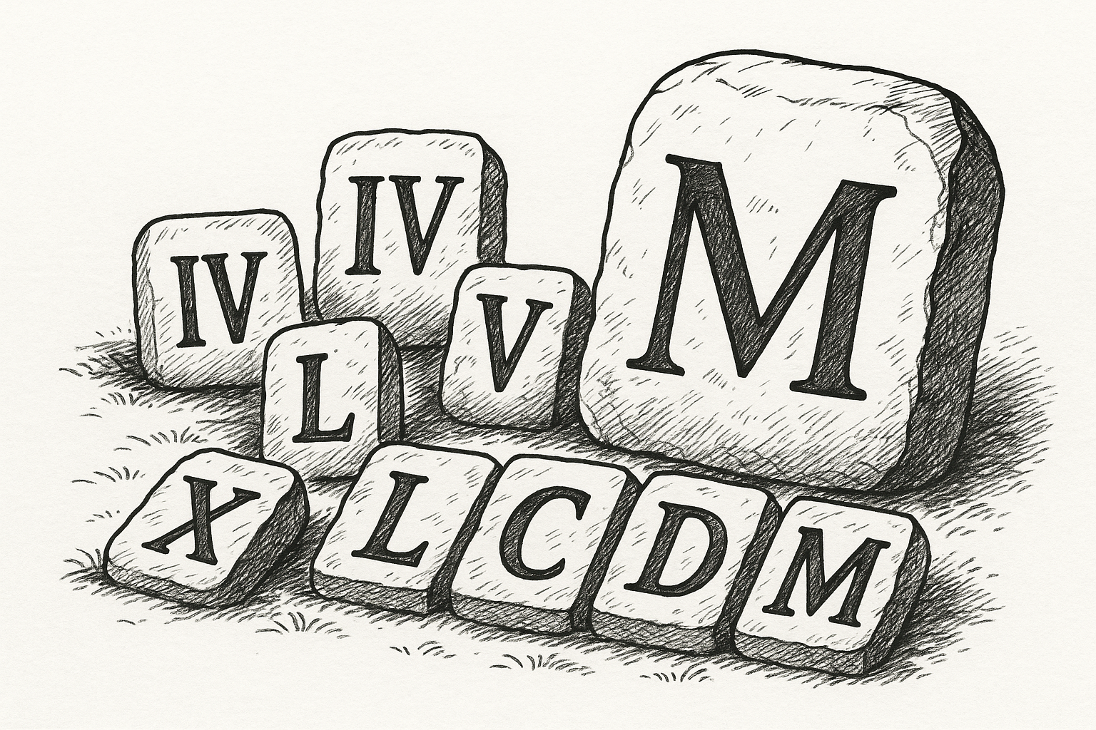 How to Write Large Numbers with Roman Numerals