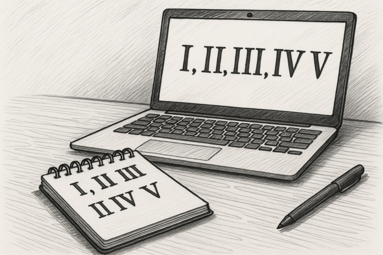 How to Write Roman Numerals in Microsoft Word and Google Docs