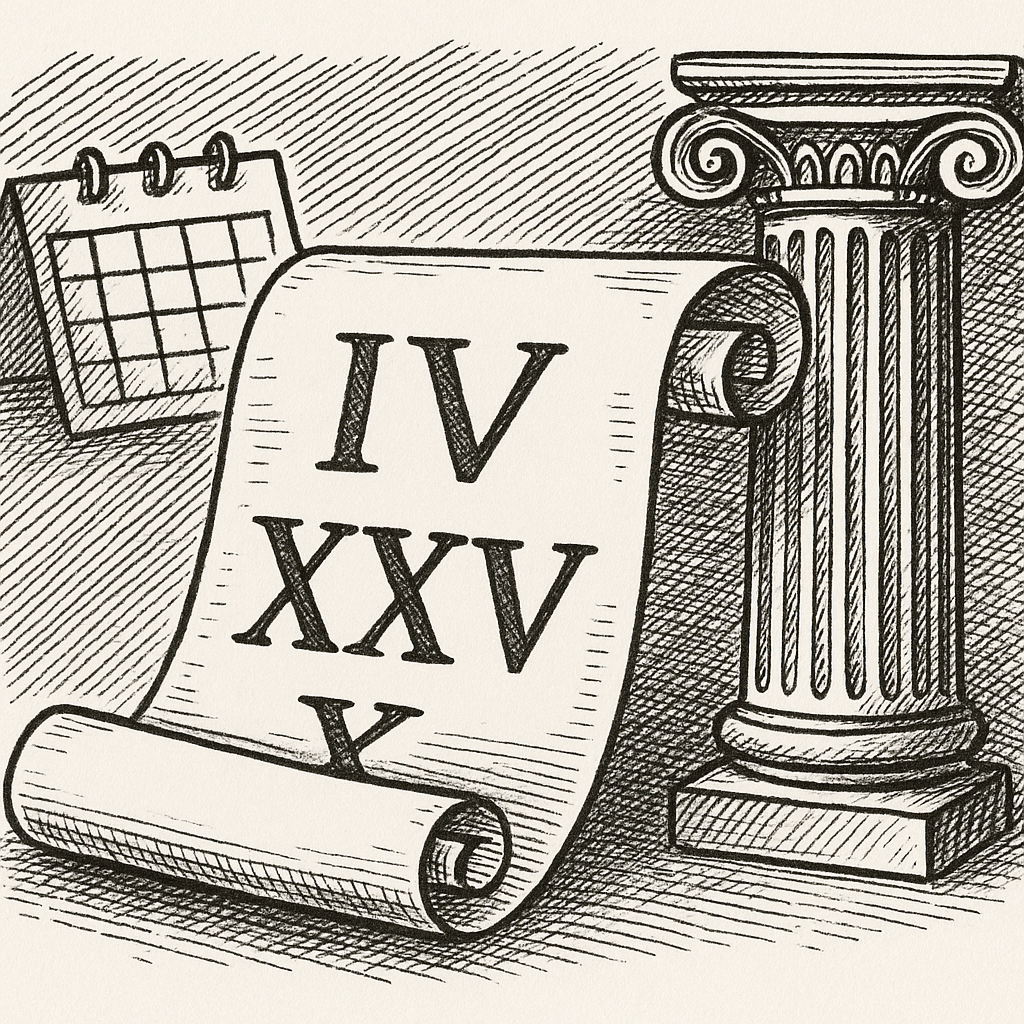 How to Write Your Birth Year in Roman Numerals