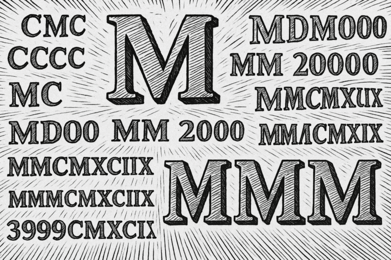 What Is the Largest Roman Numeral and How Do You Write It